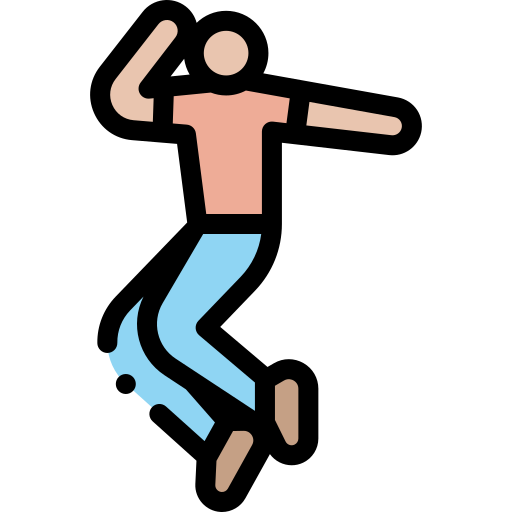 man jumping